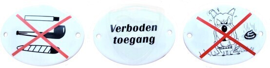 Porseleinen bordjes kopen in Alkmaar bij Postma en Postma