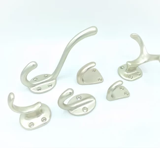 Coat and towel hooks